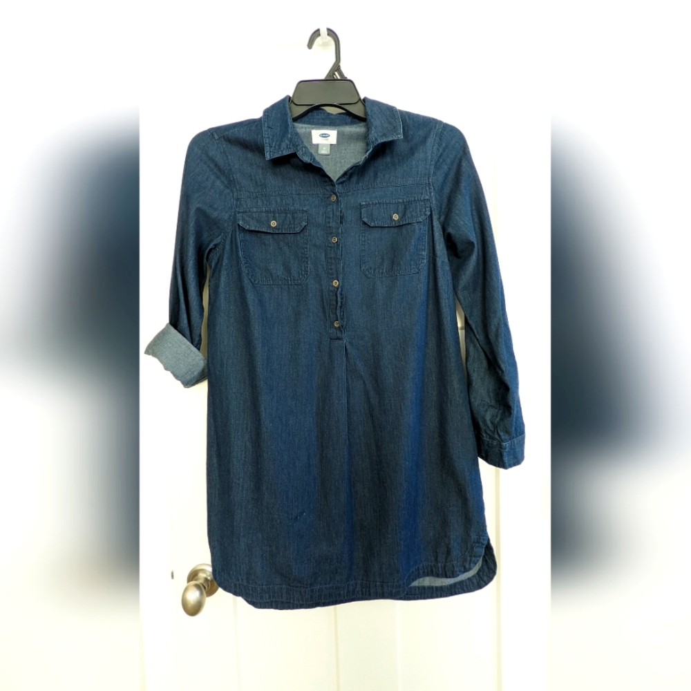 Old Navy Lightweight Denim Dress Size M